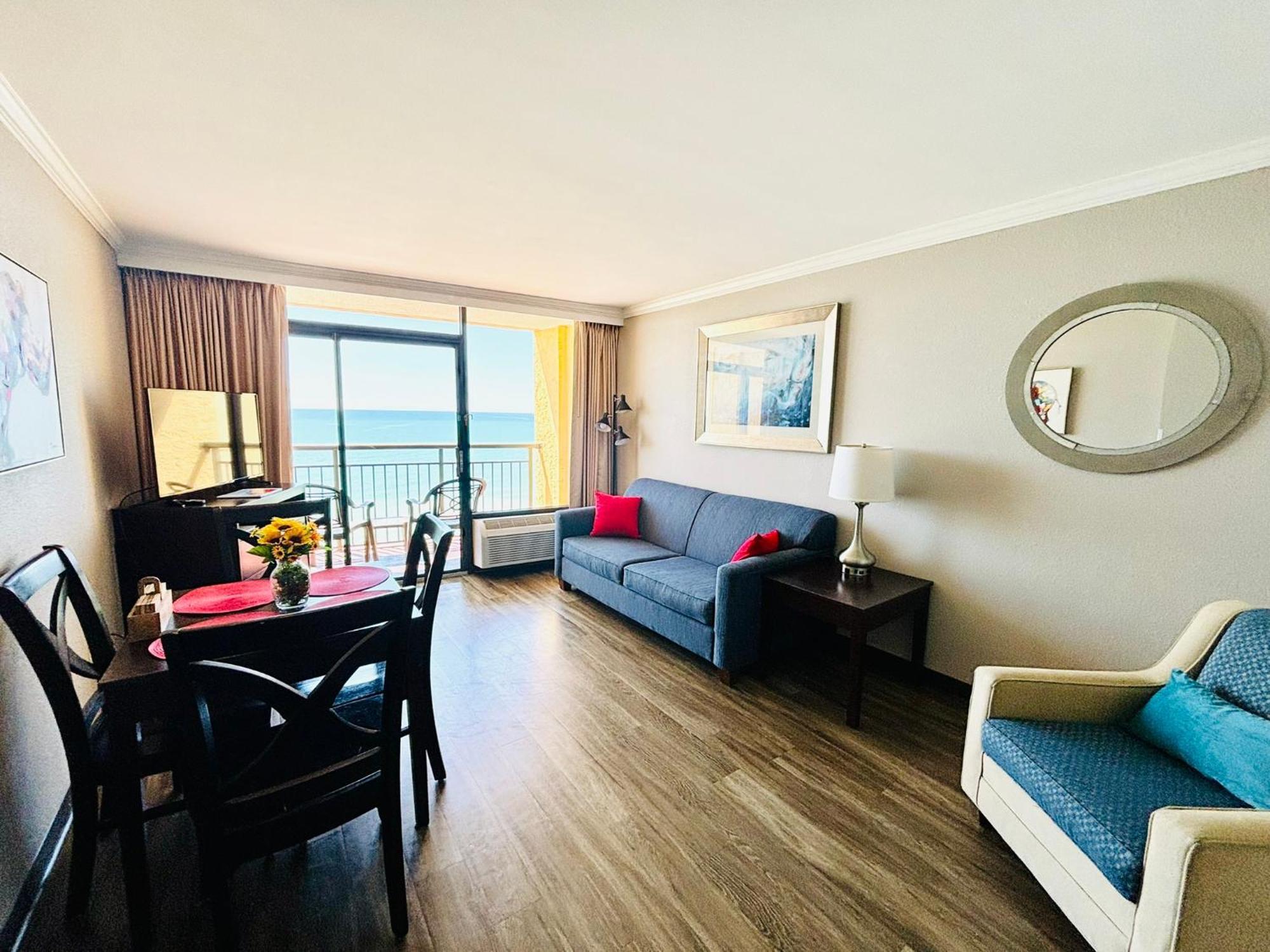 Azure Bliss Oceanfront Condo Sleeps 6 Myrtle Beach Exteriör bild